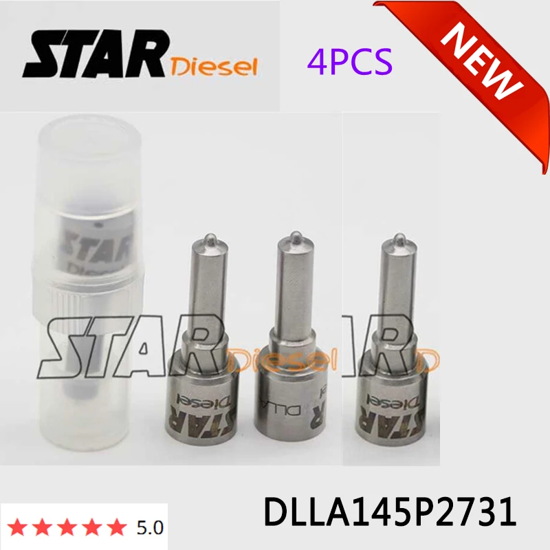 

STAR Diesel 4*DLLA145P2731 Injection Nozzle DLLA 145P 2731 Repair Kits DLLA 145 P 2731 For Fuel Common Rail Auto Engine