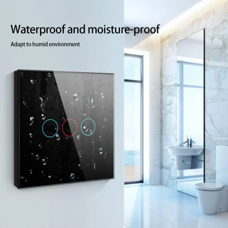 

Voice Control Light Touch Switch Timing Works With Alexa Google Home Diy Smart Home Glass Panel Tuya Zigbee Smart Switch