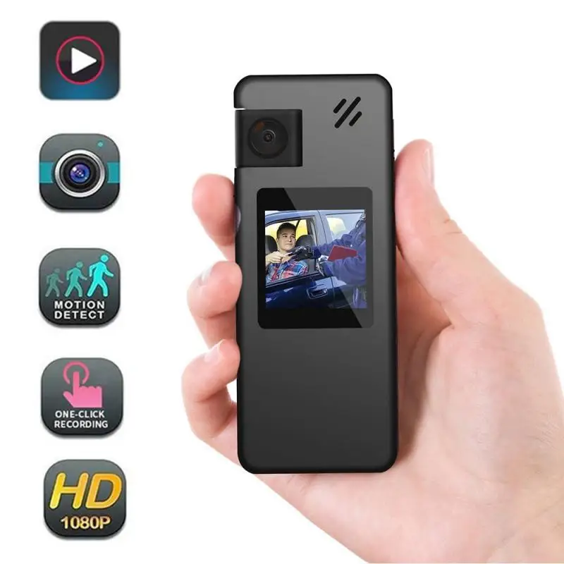 

New A32 Body Camera Night Vision Digital Mini Full 1080P Screen BikeCam Sports DV Support 128GB TF Card