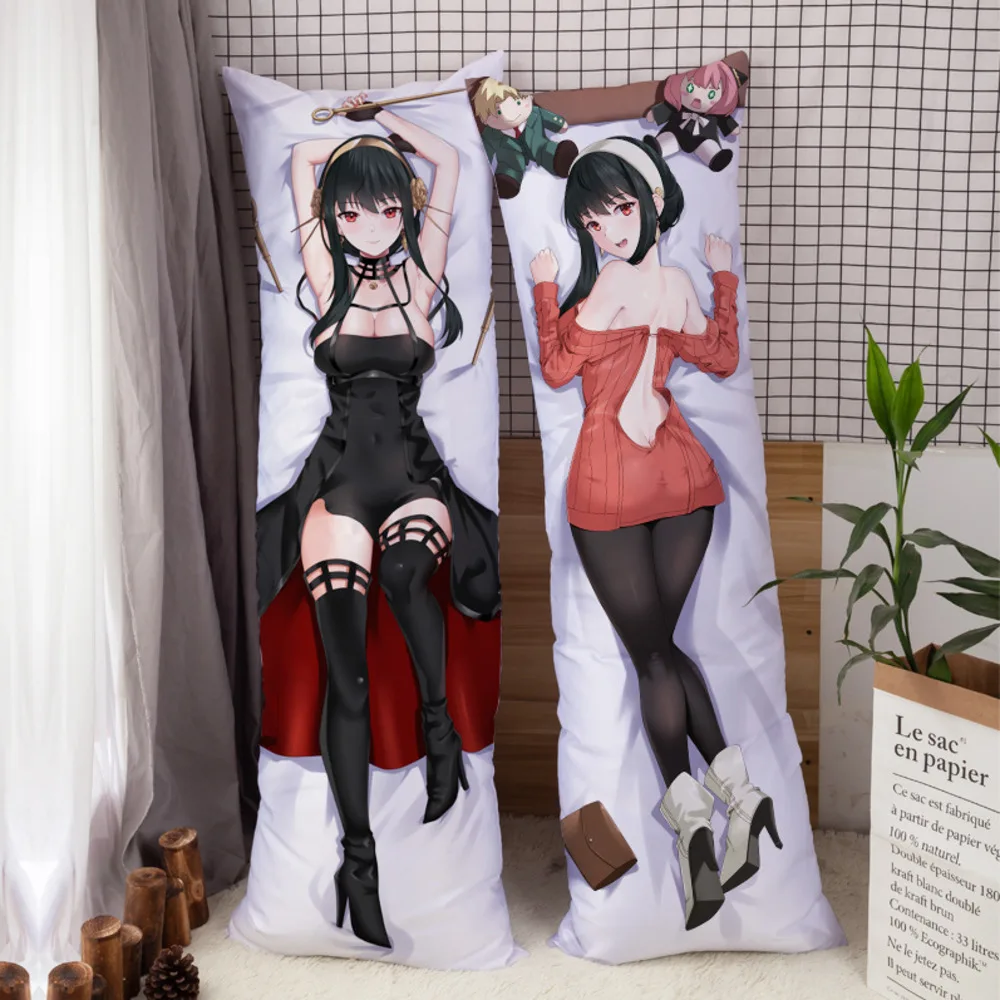 Anime Peripheral Tao Pi Pillowcase Spy Play House Joel Fujie Double-sided Equal Body Pillowcase Two-dimensional Pillowcase  - buy with discount
