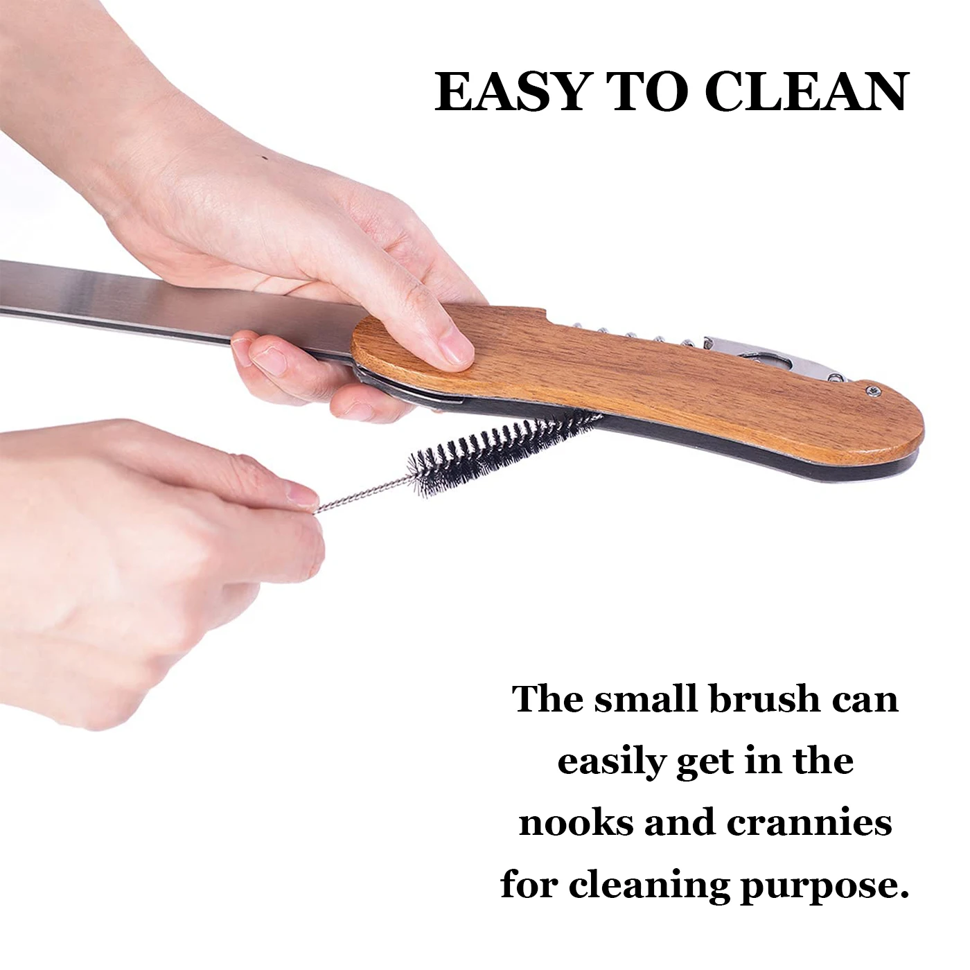 Инструменты для барбекю из нержавеющей стали прочный шпатель вилка щипцы