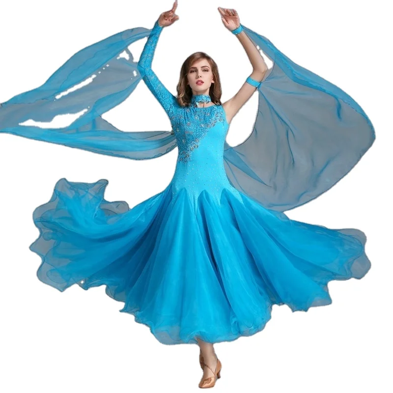 

Необычная юбка для девушек, юбка для фламенко, длинное платье, танцевальная одежда