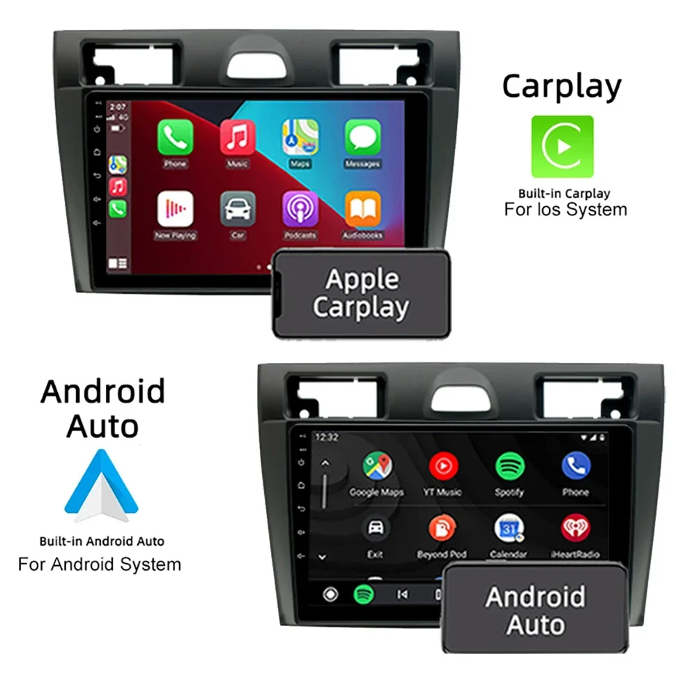 Автомобильный радиоприемник SEPTON для Ford Fiesta Mk VI 5 Mk5 2002-2008 автомобильный