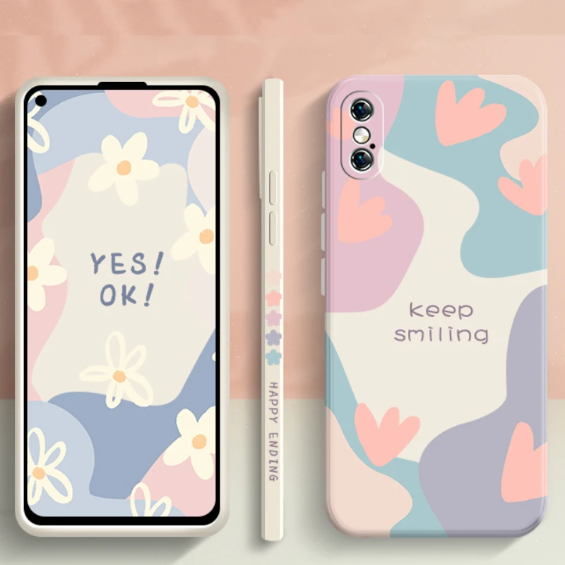 phone case for xiaomi mi 11i 11 ultra 11x 12 12x pro 10 lite 10i 10s 10t 9 8 se cc9 6x soft silicone tpu flower funda back cover free global shipping