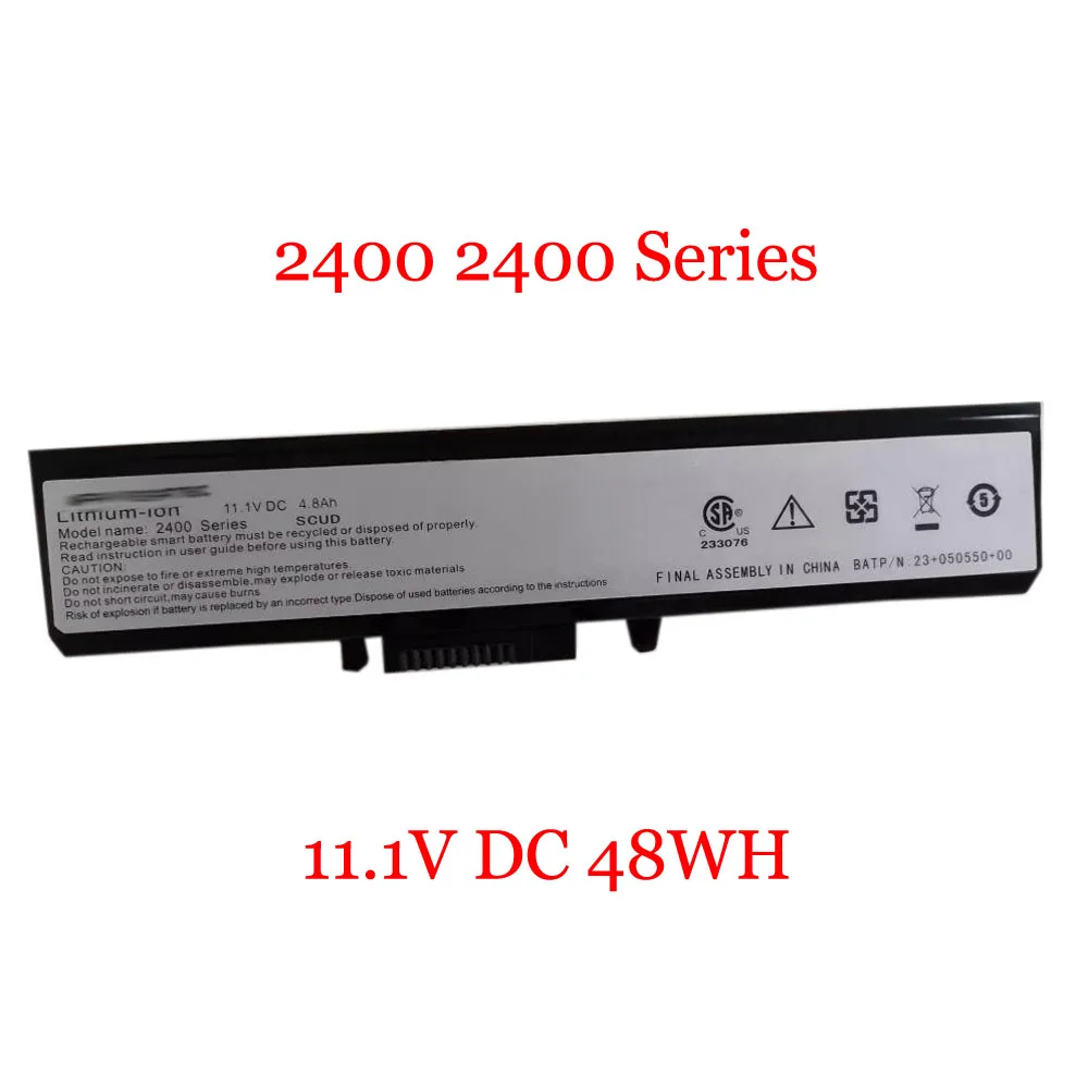 Аккумулятор для ноутбука Averatec 2400 Series 11 1 V DC 48Wh черный новый