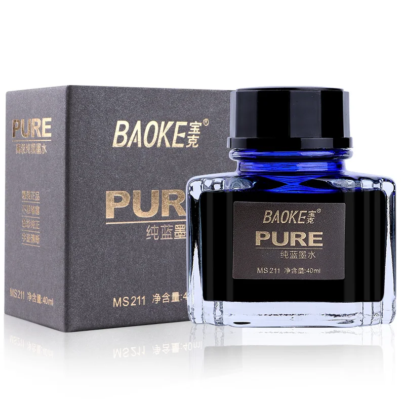 

Чернила для перьевых ручек Baoke MS211 синие