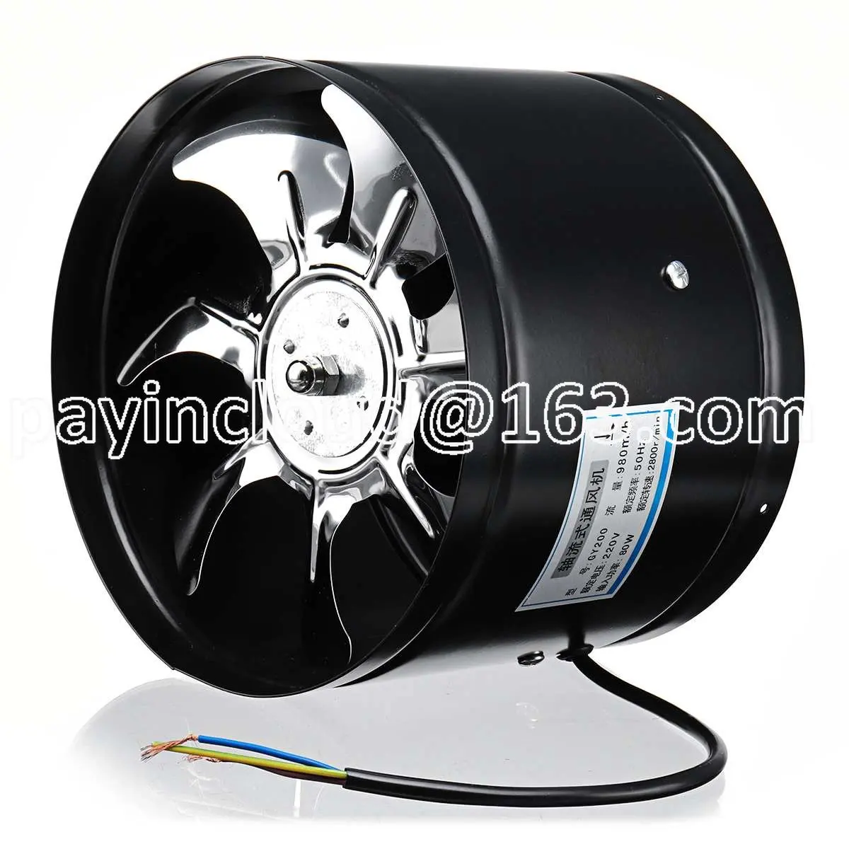 

Настенный Вентилятор 220 В, 8 дюймов, вытяжной вентилятор, встроенный вентилятор для воздуховода, бустер, рабочая трубка, система вентиляции воздуха для кухни