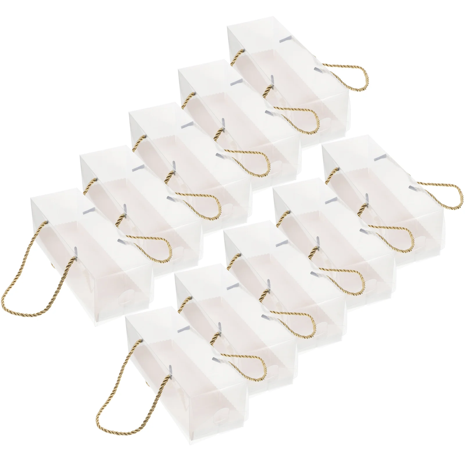 

Boxes Cake Box Cupcake Muffin Clear Pastry Donut Holder Paper Mousse Oblong Packing Keeper Container Roll Bread Bakery Gift