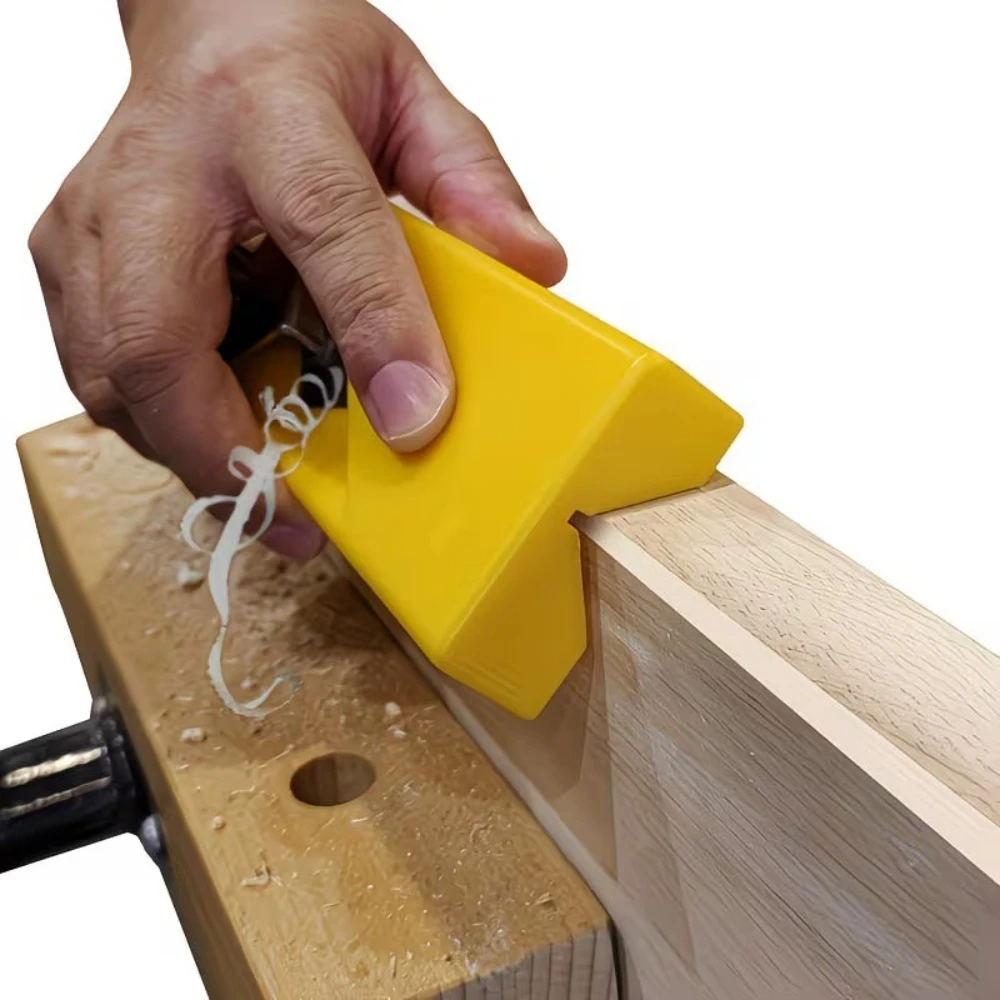 Фото Ручной фаскосниматель для деревообработки DIY, 1/3/5 шт., с регулируемым лезвием, подходит для фанеры, МДФ, массива дерева №1