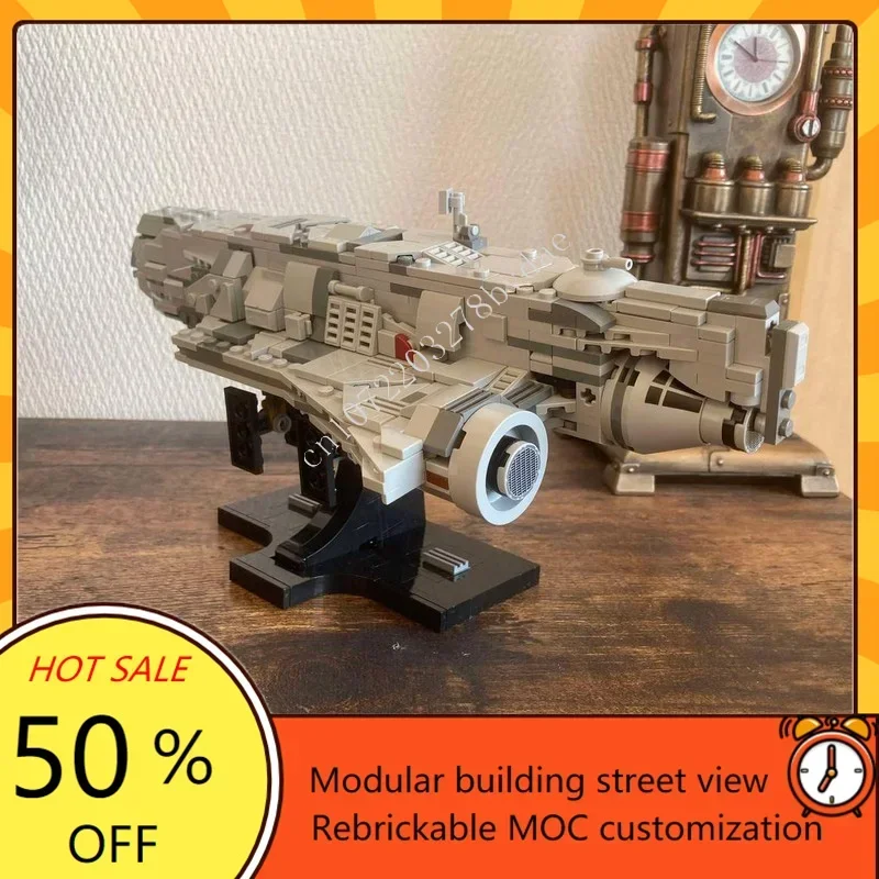 Фото 691 шт. Gozanti-Class Cruiser Midi-Scale Space War Military MOC SpaceShip Боевая модель Пазлы на заказ DIY Образовательная модель ToyGift №4