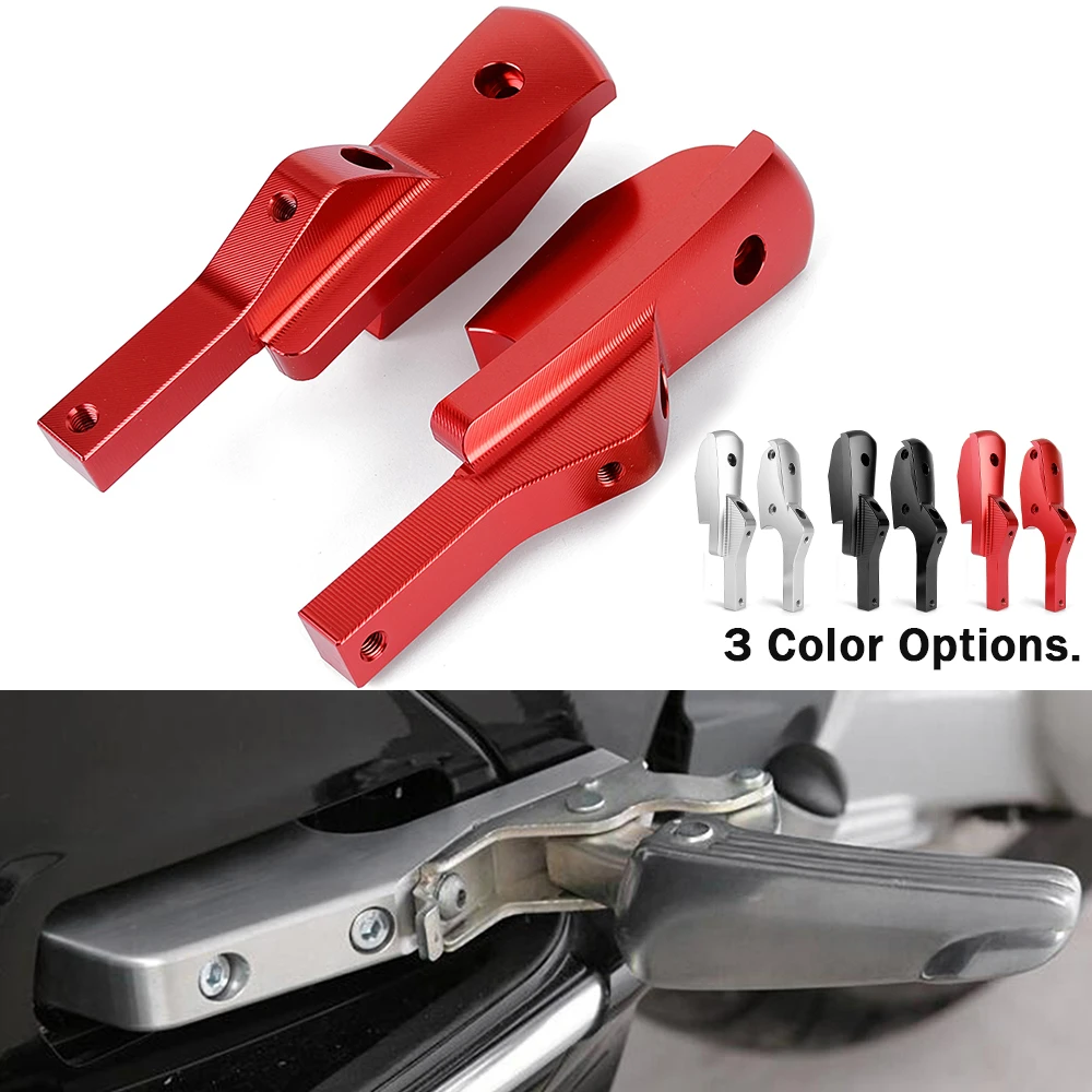 

Passenger Rear Footrests Foot Peg Extensions Extended Footpegs For Vespa GT GTS GTV 60 125 200 250 300 300ie Vespa Accessories