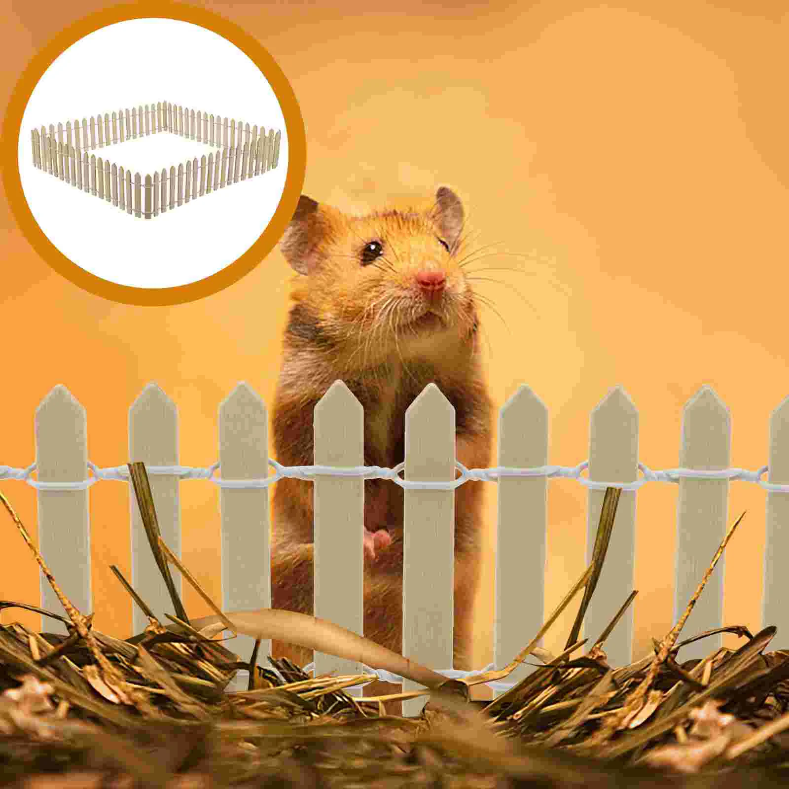 

Fence Edging Miniature Garden Border Tree Mini Corral Toy Pot Bonsai Picket Tiny Planter Landscape Micro Panel Decorative Sand