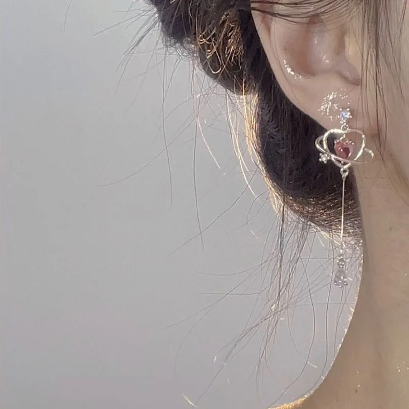 Новинка модные милые серьги женские корейские элегантные темпераментные