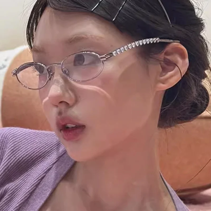 Новые овальные зеркальные Мужские металлические ретро-очки Серебряные