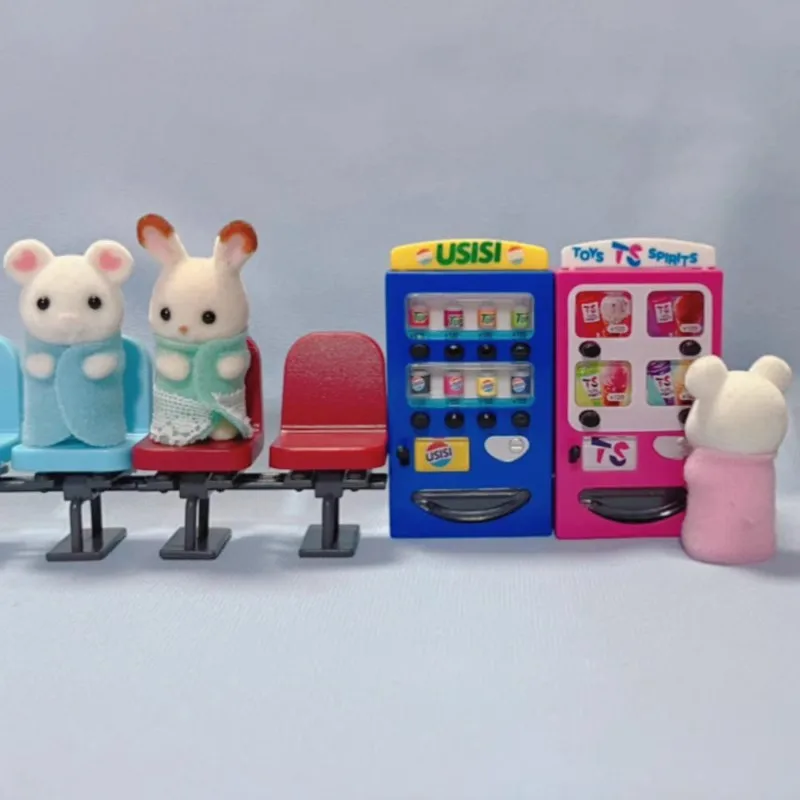 Фото Капсульные фигурки Toys Spirits Gashapon: милые миниатюрные аниме-куклы в виде фигурок из торговых автоматов с мороженым, декор, подарок №4