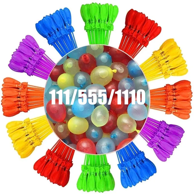 

Quick Water Bombs Colorful Njection Balloons Water Bomb Summer Beach Party Toys Play With Pool Balloon Kids&Adults Swimming Game