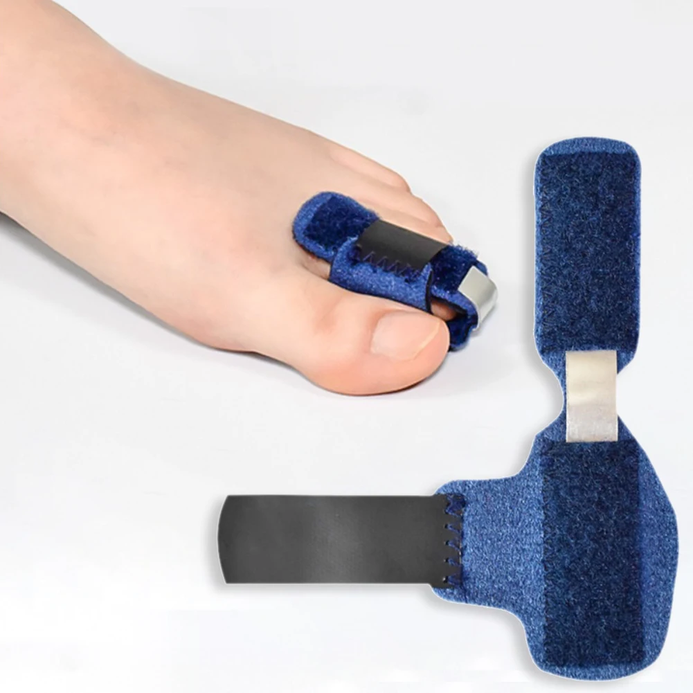 1 PC Toe Splint Toe Straightener Toe Wrap For Hammertoe Bent Claw Crooked Toe To Align And Support Toes Foot Care Tool