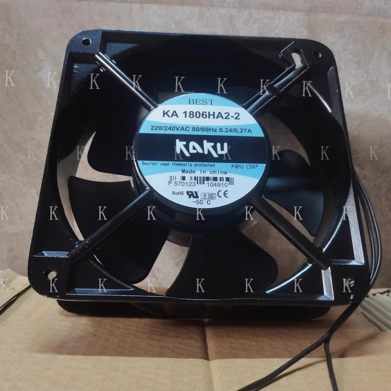 Фото Вентилятор охлаждения C FOR KAKU KA1806HA2-2 18060 AC220V-240V 0.24/0.27A 18CM №1