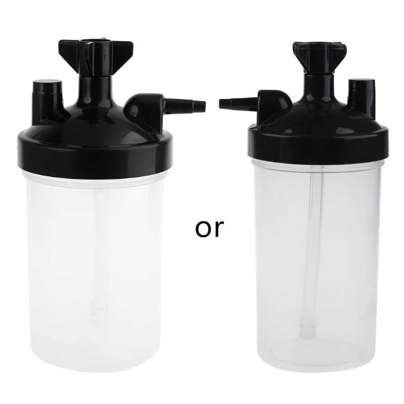 

HIGH FLOW Oxygen Bubbler Bottle - Humidity Humidifier Water Bottle for Oxygen