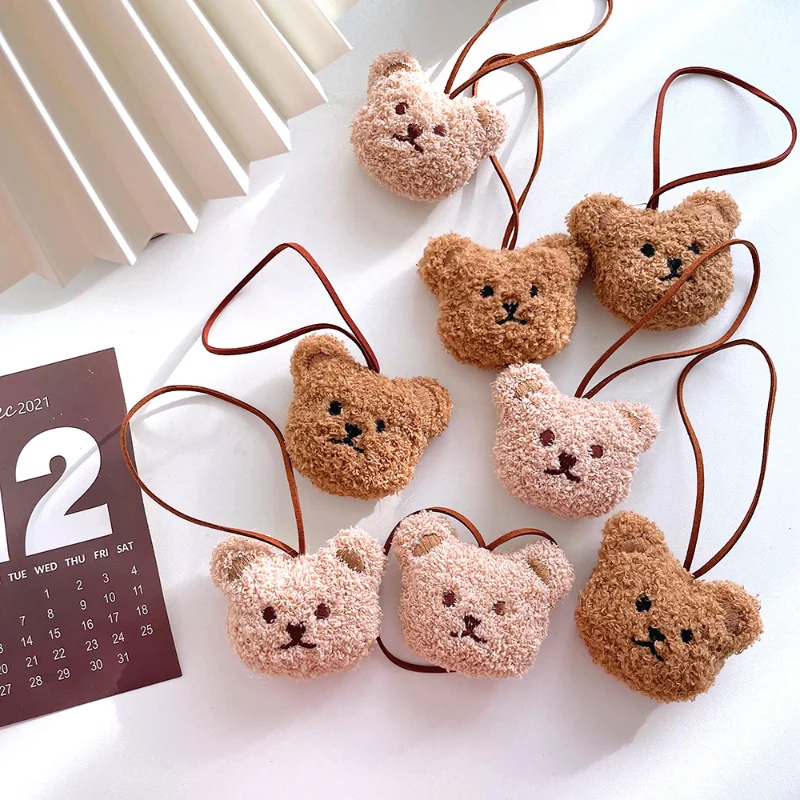 

INS Cute Cartoon Bear Name Pendant Plush Decoration Kindergarten Famous Brand Children's Name Name Plate Ornaments