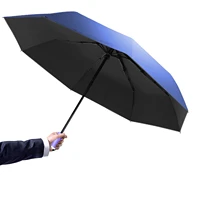 travel flashlight umbrella compact travel umbrellas for rain 10 ribs windproof umbrellas with adjustable flashlight handle