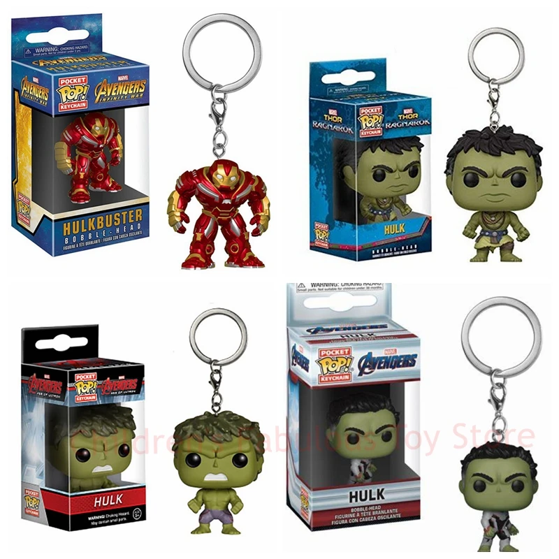 Фанко с розничной коробкой брелок фильм Карманная Фигура Халкбастер Халк коллекционные игрушки для детей.