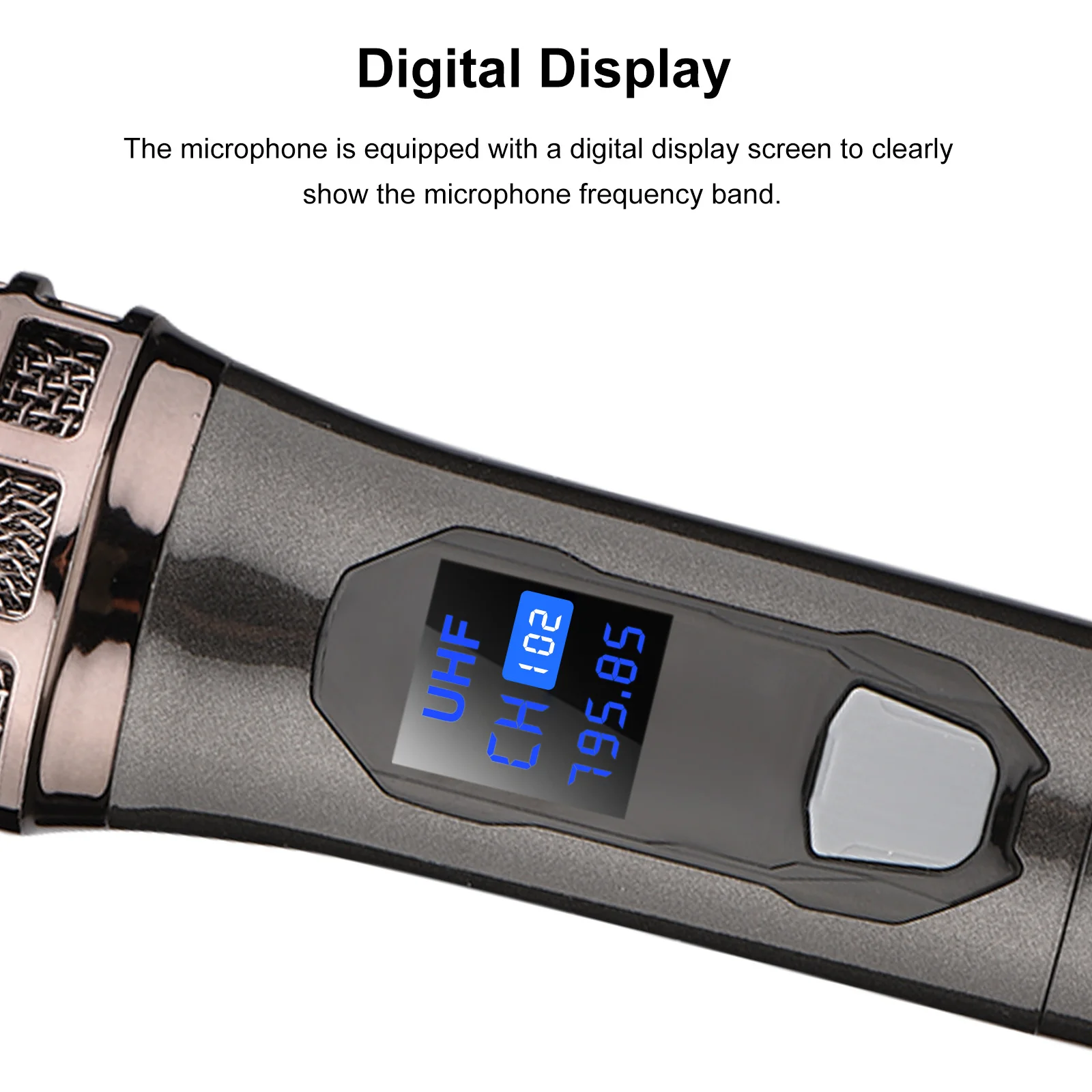 Беспроводной ручной микрофон приемник 6 35 мм с защитой от помех для уличных