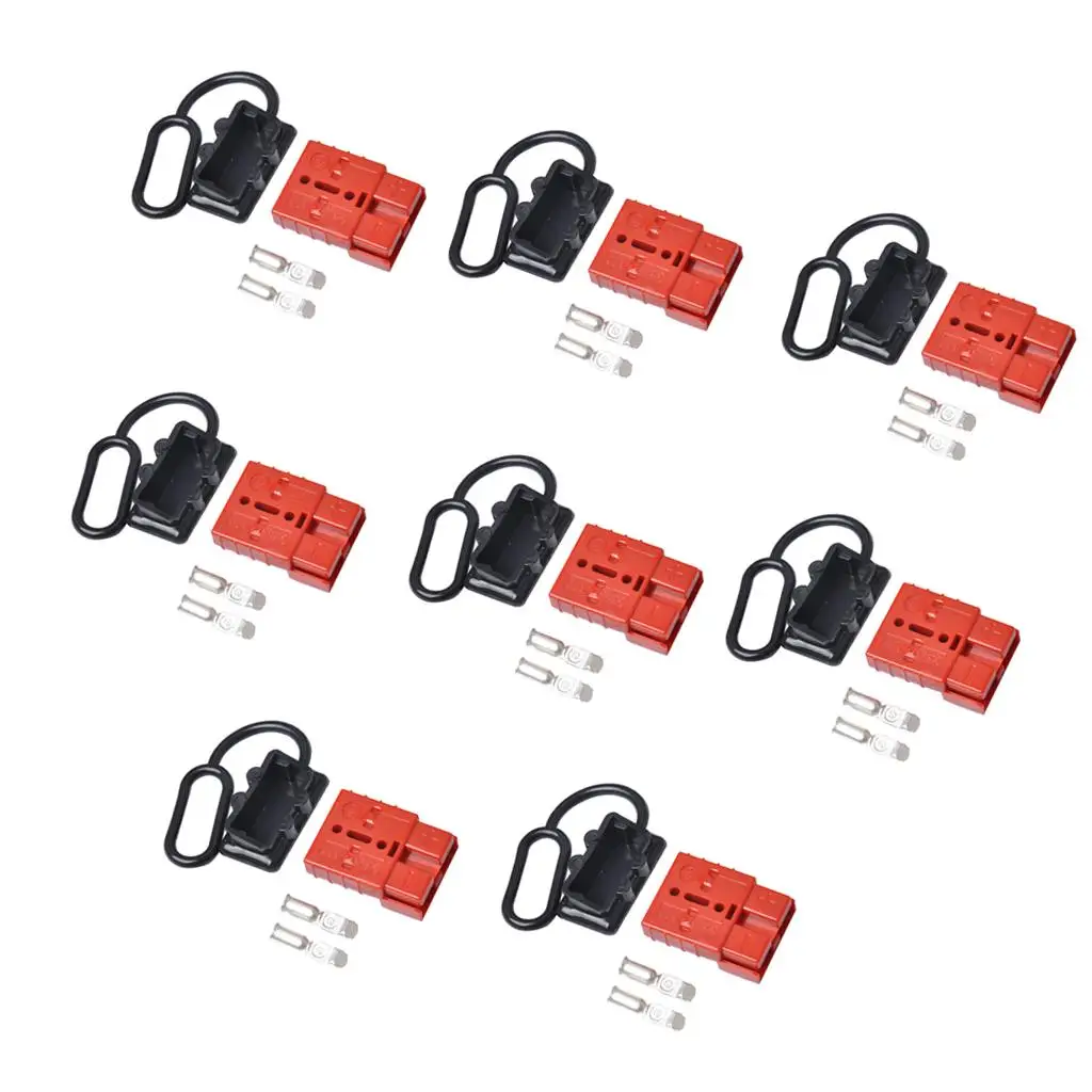 

8 Battery Quick Connector Kit 50A 600V Disconnect Winch Trailer