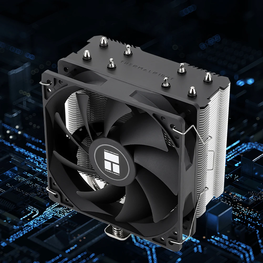 

Охладитель ЦП Thermalright AX120 R SE, радиатор, подшипник, воздухоохладитель ЦП, 4 контакта, ШИМ Вентилятор охлаждения ЦП, 5 В, 3 контакта, ARGB для AM5 LGA1700