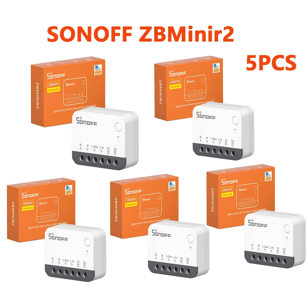 

SONOFF ZBMinir2 Extreme Zigbee Умный переключатель