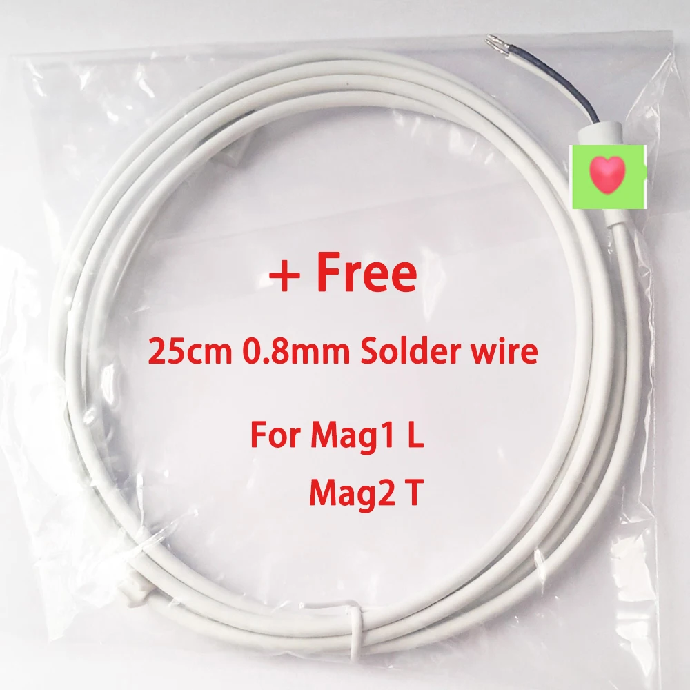 

100% New Repair Replacement Magnetic AC/DC MagSaf* 1 2 Adapter Cord Cables For Apple Macbook Air Pro 45W 60W 85W Power Charger