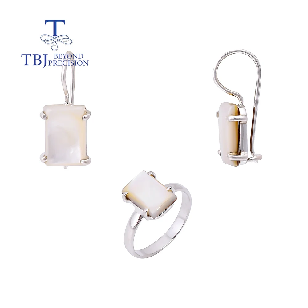 Набор украшений ручной работы из серебра 925 пробы с уникальными серьгами и