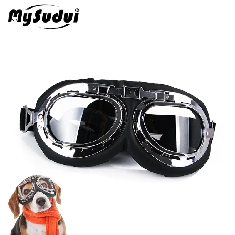 

Модные солнцезащитные очки MySudui для собак, козырек, пылезащитные очки для домашних животных, регулируемые очки для занятий спортом на откры...