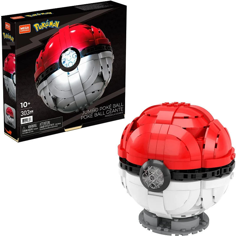 

Покемон аниме серия игр сборные блоки огромный тыкать мяч сборка блоки детские игрушки украшения Рождественские подарки