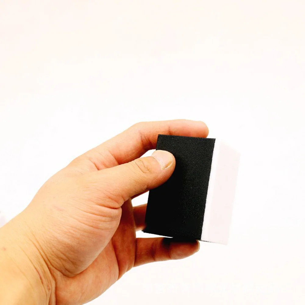 

Scrub Car Polishing Sponges Car Ceramic Coating Practical Rectangle Sponge+wool Felt White+ Black 65*43*45mm 1pcs