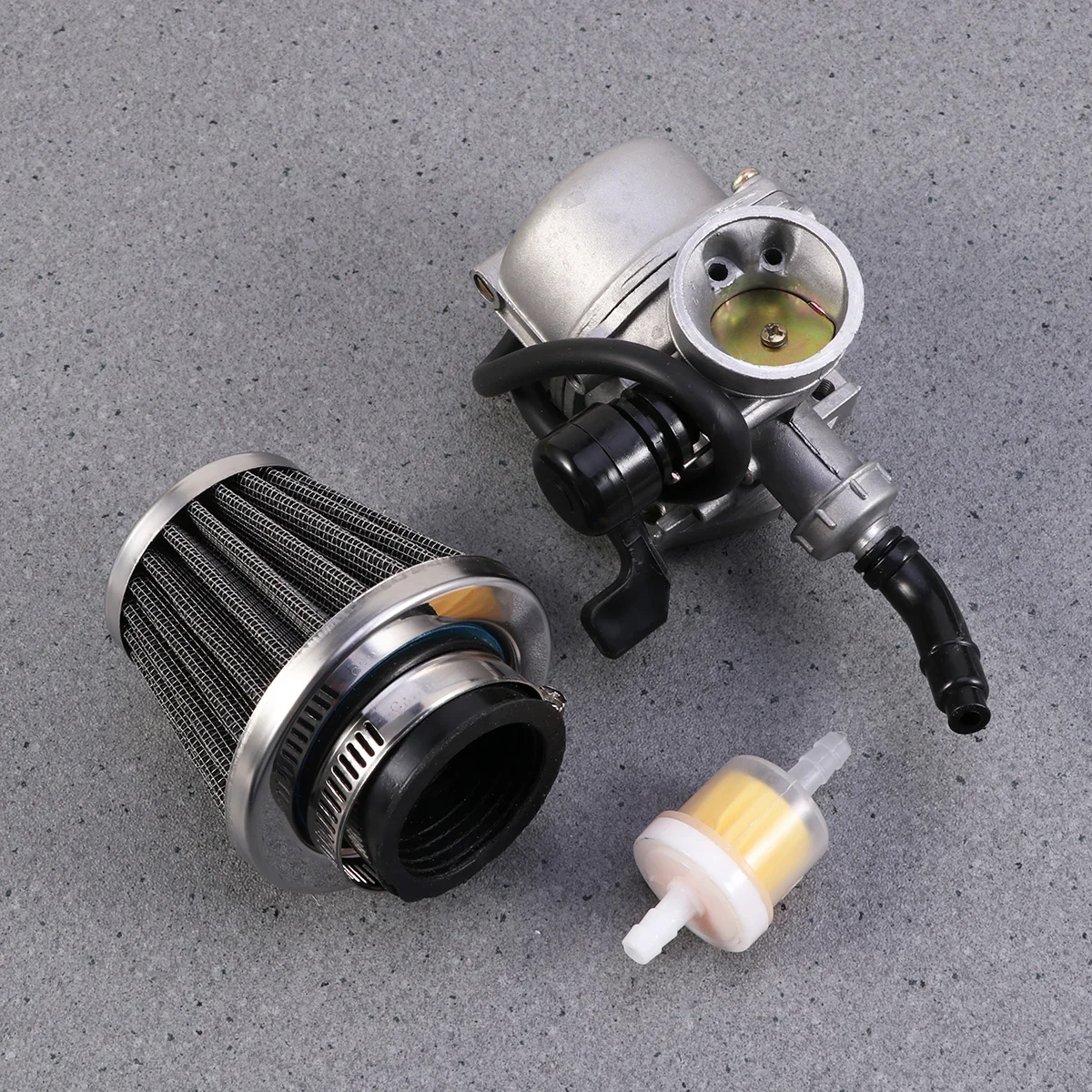 

Pz19 Carburetor Non- EGR Manual Choke Satin Carburetor 4 Stroke Engine Electric Choke Motorcycle Scooter ATV Carburetor PZ19
