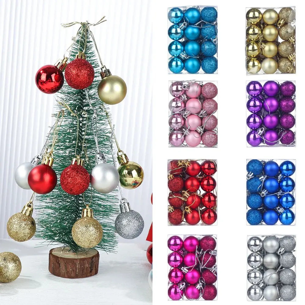 

Украшение вечерние, домашние маленькие шарики для рождественской елки, украшение для рождественской елки, подвесные шарики для рождествен...