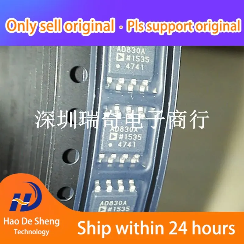 

10 шт./лот AD830ARZ Logo:AD830A AD830AR SOP8 новая Оригинальная фотография