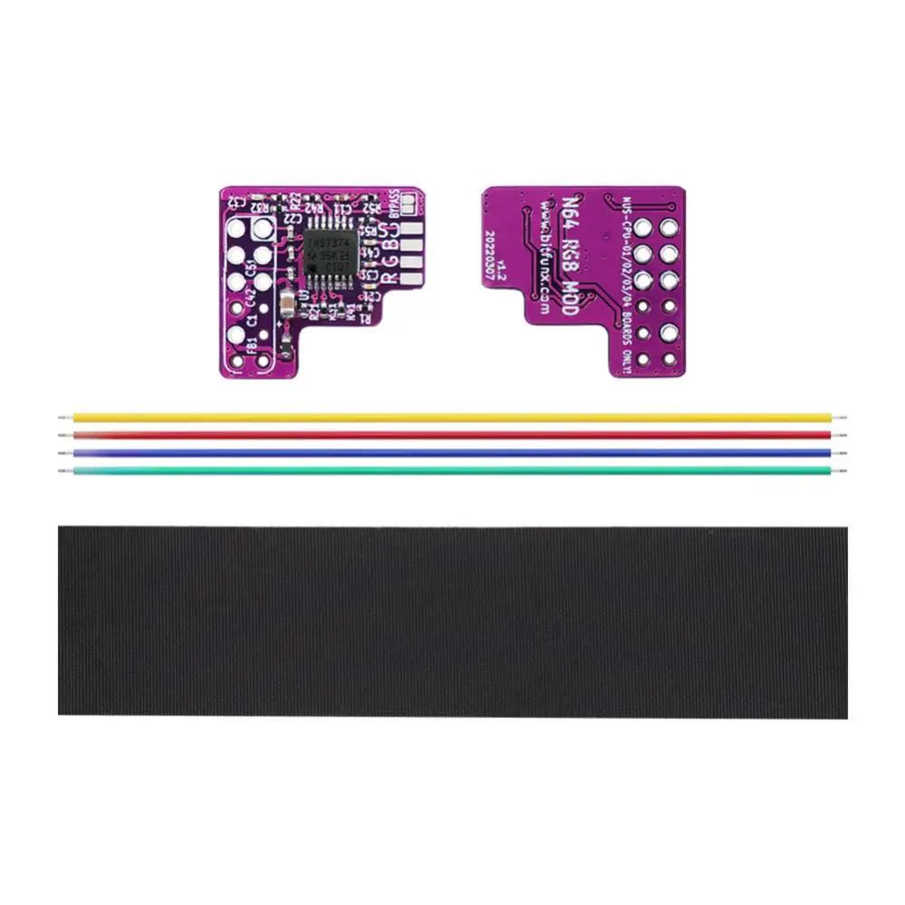 

N64 NTSC Game Console RGB Module Chip N64 Color Monitor Line Compatible N64 NTSC To RGB Output Module N64 RGB MOD Set RGB Module