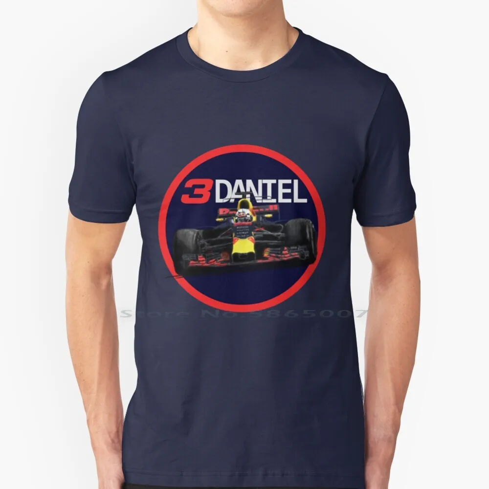 

Футболка Daniel3, хлопок, 6XL, Rb13, Даниэль Риккардо, гоночные автомобили