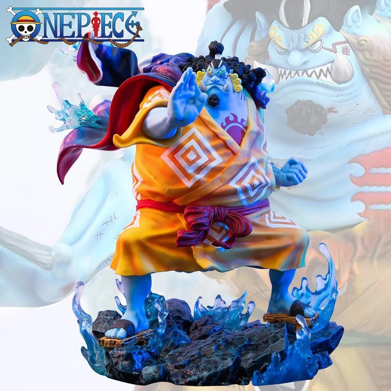 

Фигурка аниме GK Jinbe 32 см, цельный кусок, рыба, Terran, сцена, манга, Статуэтка из ПВХ, Коллекционная модель