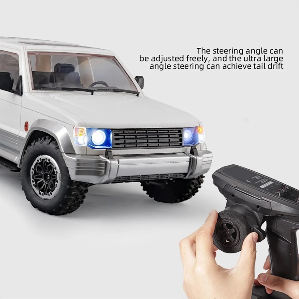 RC Remote Controlled Car with Lighting Variable Speed FourWheel Drive Drift Racing Simulation Model Toy for LD1297 B
