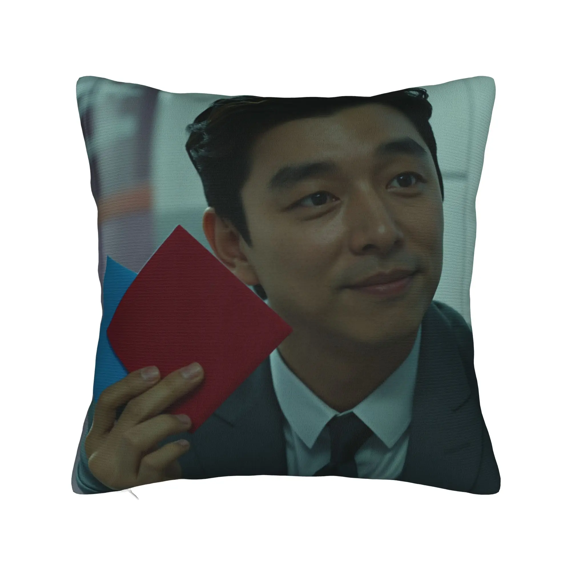 Фото Наволочка Gong Yoo Kawaii для стула, дивана, домашнего декора №2