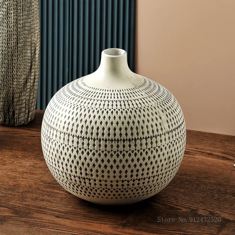 

Home Decor Ceramic Vase Modern Cool Nordic Art Creative Design Vase for Bedroom Living Room