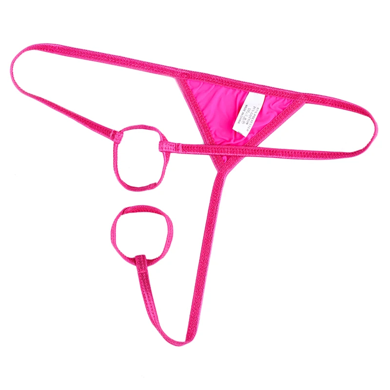 

Pouch Thongs Elastic Briefs Men's Lingerie Triangle Bikini Sexy Bulge Knickers G string T back Underpants Fashion