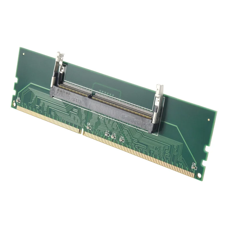 Фото 1,5 В DDR3 204-контактный адаптер для ноутбука SO-DIMM для настольного компьютера, слот DIMM-T44C №5