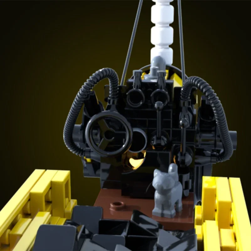 Фото 364 детали MOC: Модель ракеты Стюартса, технический конструктор, сборная модель, креативная идея для сборки, коллекционный набор, подарок №2