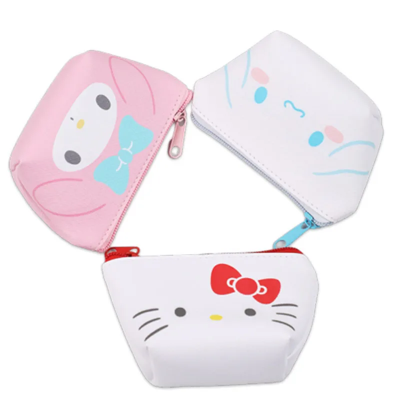 

Kawaii Anime Cinnamorol Mymelody Kittys Water Proof Portable Cosmetic Travel Storage Bag Best Friend Birthday Christmas Present
