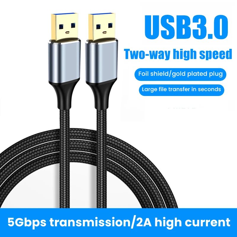 

USB 3.0 to USB Extension Cable Type A Male to Male USB Extender for Radiator Hard Disk Webcom Camera USB Cable Extens 1/3/5M