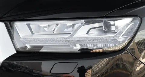 Для AUDI Q7 2016 2017 2018 2019 автомобильная лампа дневные ходовые огни направляющая пластина трубчатая полоса